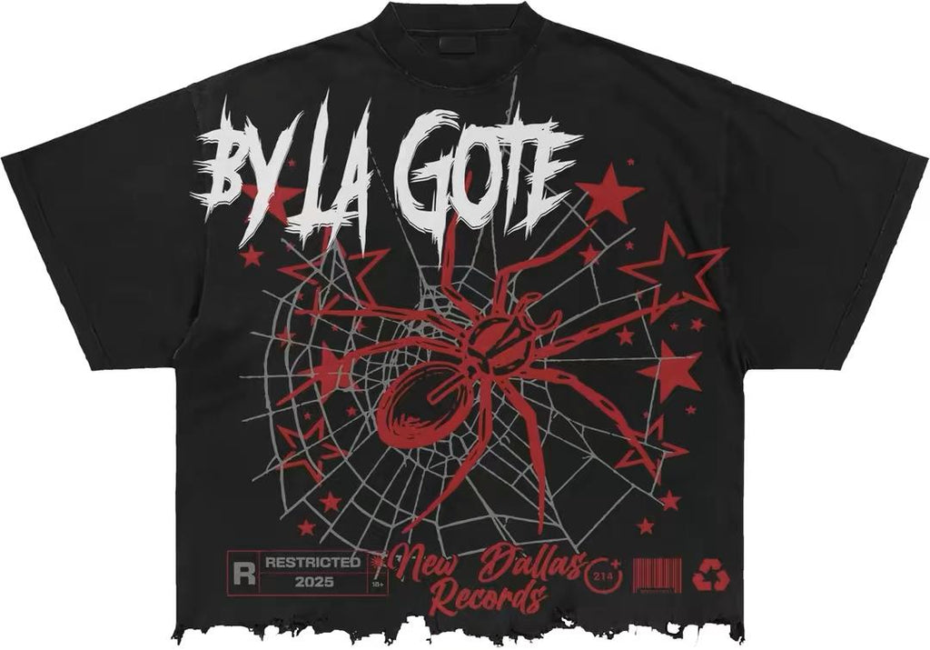 La Gote Trapstar T-Shirt/Short Black Set