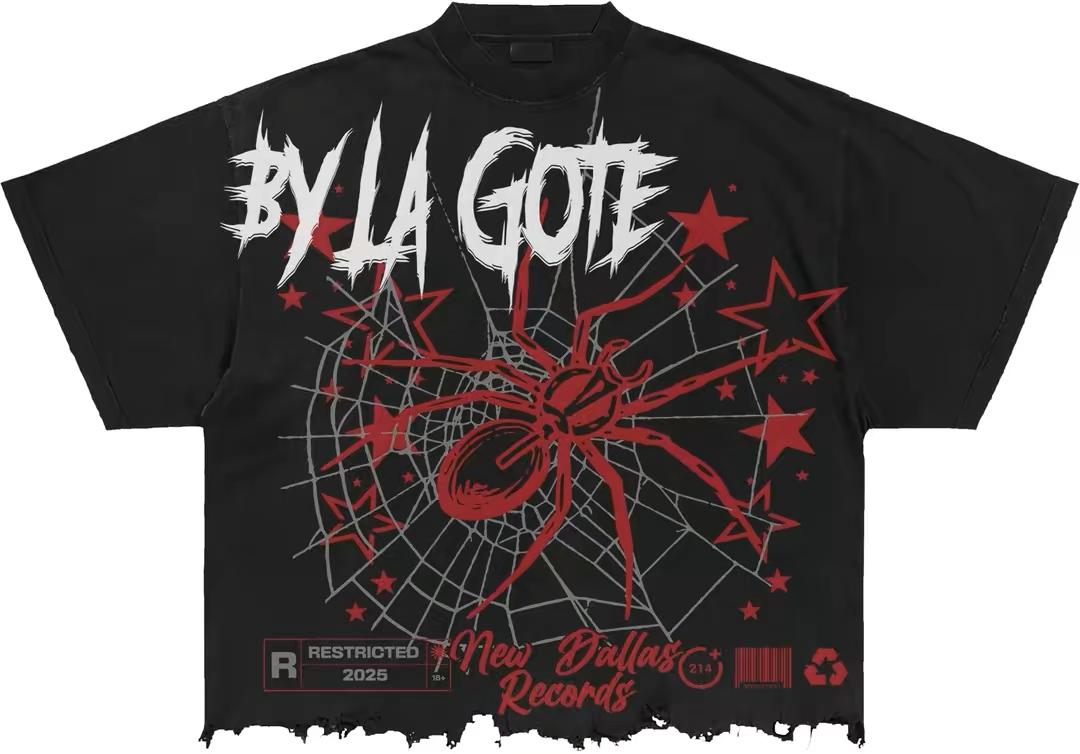 La Gote Trapstar T-Shirt/Short Black Set